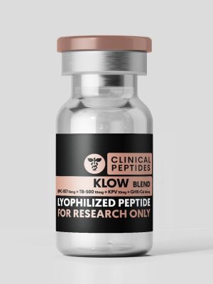 KLOW Blend - BPC-157 10mg + TB500 10mg + KPV 10mg + GHK-Cu 50mg